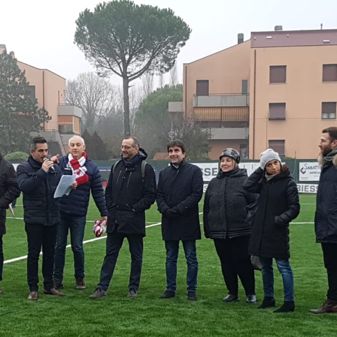 inaugurazione campo muraglia